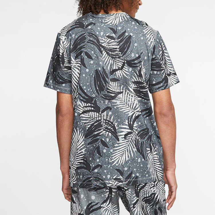 Air Jordan POOLSIDE Printing Sports Tops Black CQ2063-010