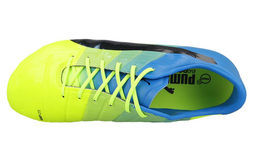 PUMA evoPOWER 1.3 FG 'Safety Yellow Atomic Blue' 103524-01