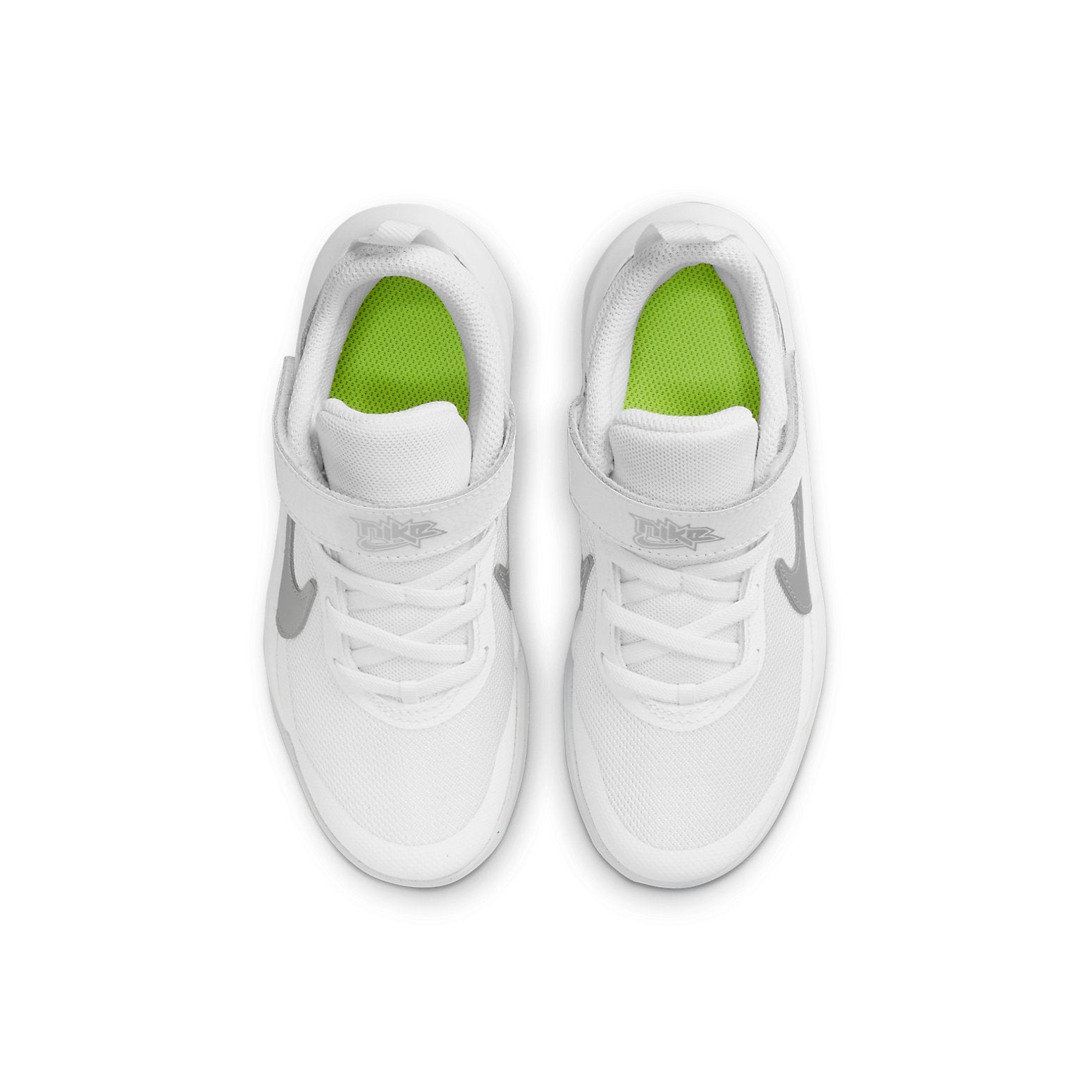 (PS) Nike Team Hustle D10 'White Metallic Silver' CW6736-100