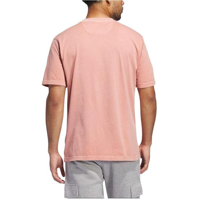 adidas Trefoil Essentials + Dye Pocket T-shirt Asia Sizing 'Wonder Clay' IU2359