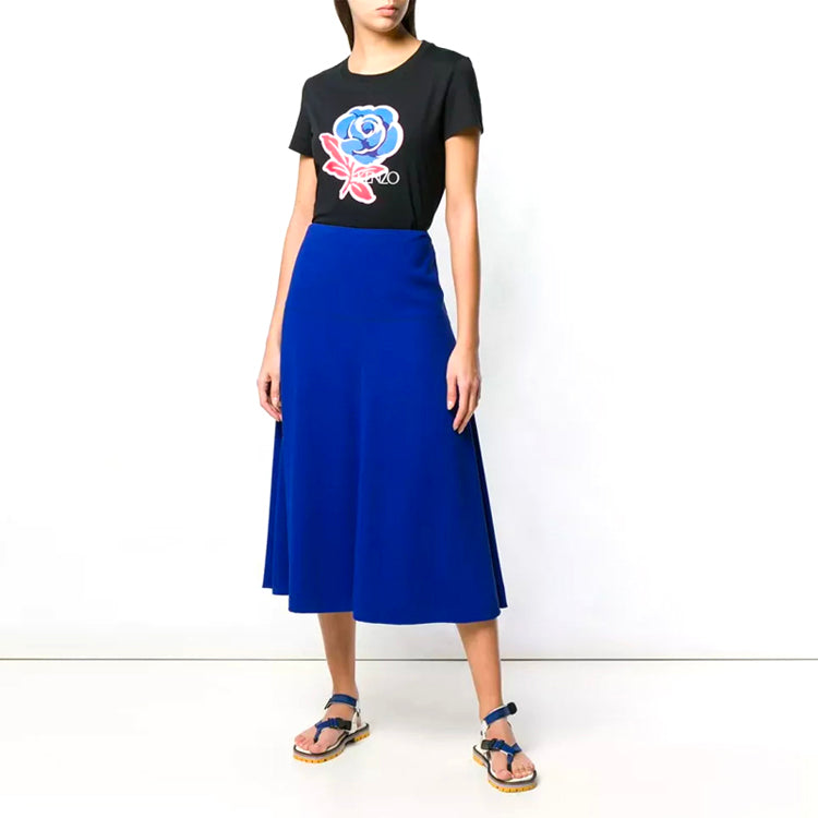KENZO Printing Slim Fit Short Sleeve Black 2TS785-990-99