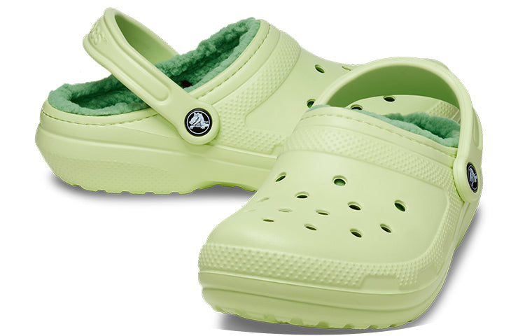 Crocs Classic Lined Unisex Blue Sandals 203591-335
