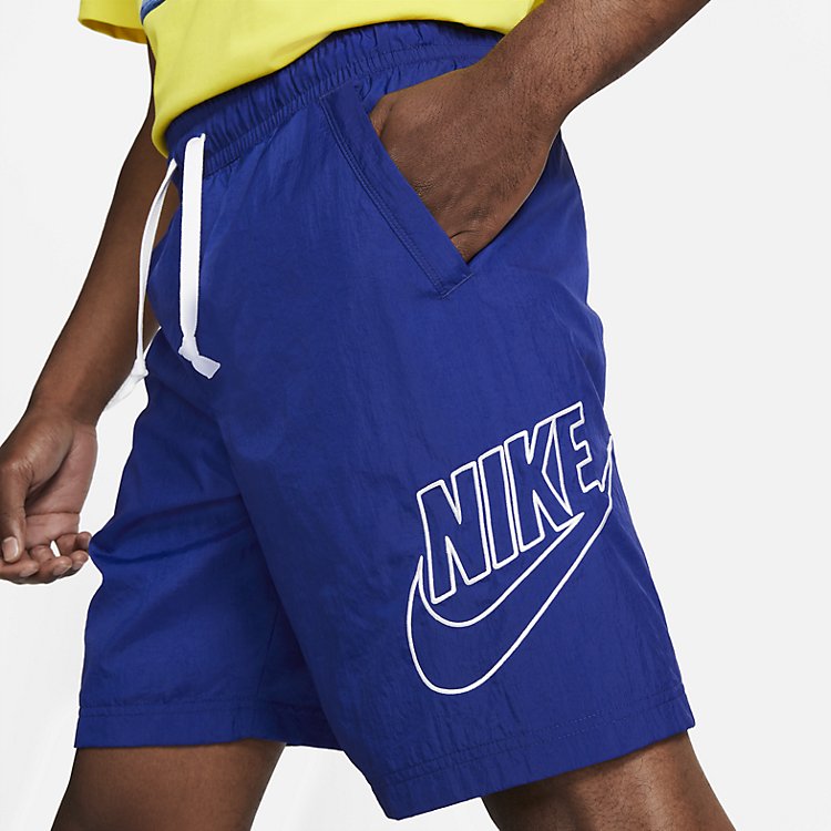Nike Sportswear Alumni Woven Flow Shorts 'Deep Royal Blue' DB3810-455