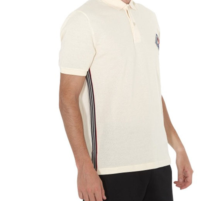 Gucci Embroidered Logo Short Sleeve polo White 564651-XJAYM-9247