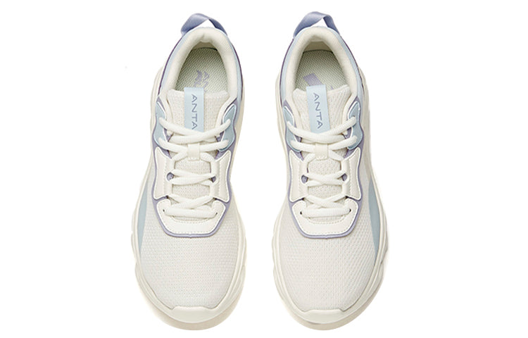 (WMNS) ANTA Running Series Sneakers 'White Blue' 922115535-5