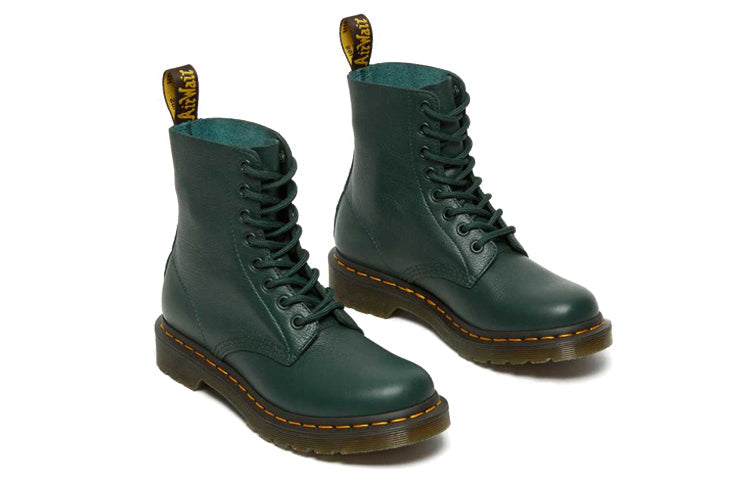 (WMNS) Dr. Martens 1460 Pascal Virginia waterproof Wear-resistant Mid Tops Martin boots Green 26902328