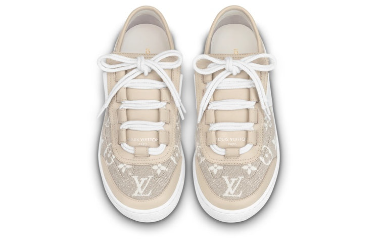 (WMNS) LOUIS VUITTON Lous Sneakers 'Beige Monogram' 1AB32Y