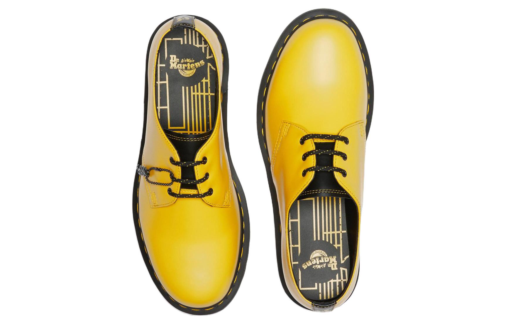 Dr. Martens 1461 New York City Smooth Leather Oxford 'Yellow' 27265700