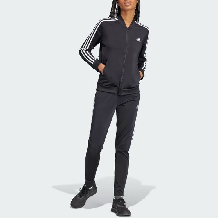 (WMNS) adidas W 3S TR TS Set 'Black White' IJ8781