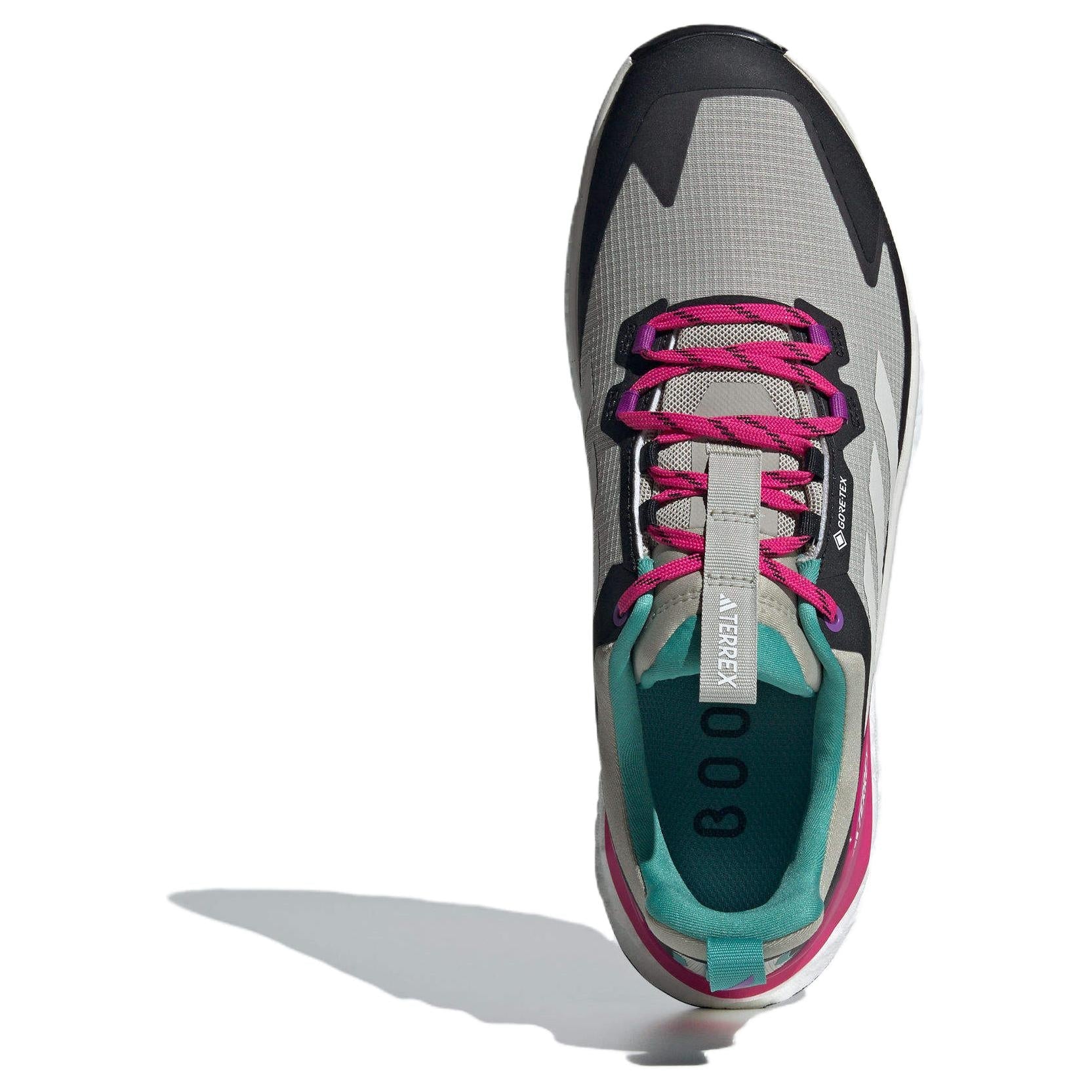 adidas Terrex Free Hiker 2.0 Low Gore-Tex 'Sesame Talc Real Magenta' IE5105