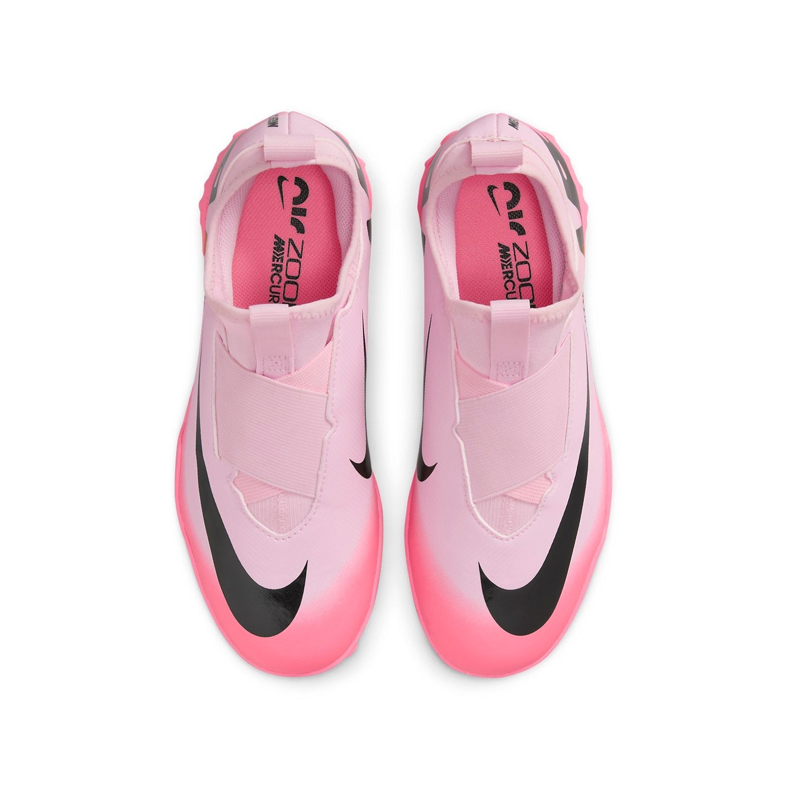 (GS) Nike Zoom Mercurial Vapor 15 Academy TF 'Pink Black' DJ5621-601