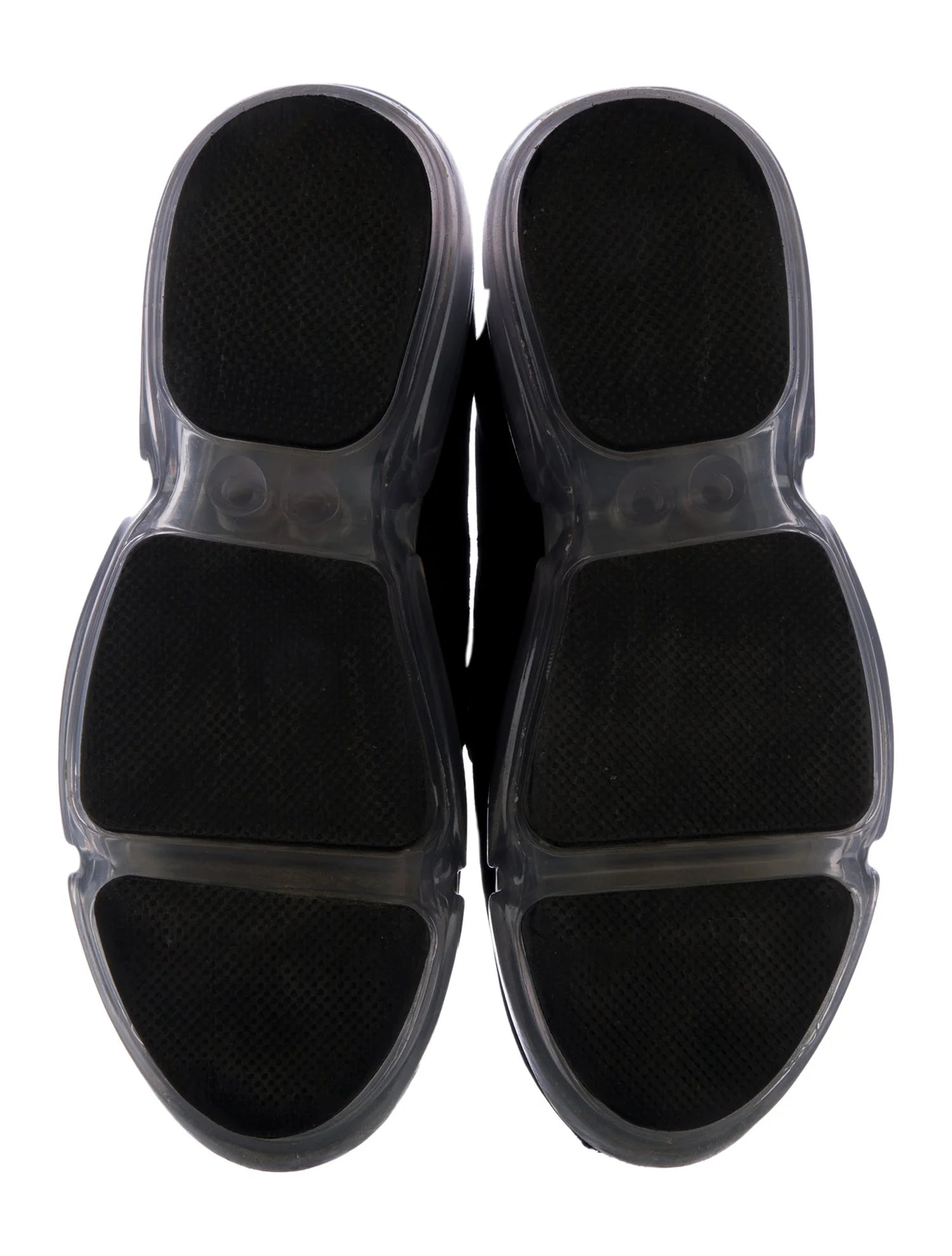 (WMNS) PRADA Cloudbust Rubber and Leather 'Black with Clear Sole' 1E651I_T2O_F0002_F_G040