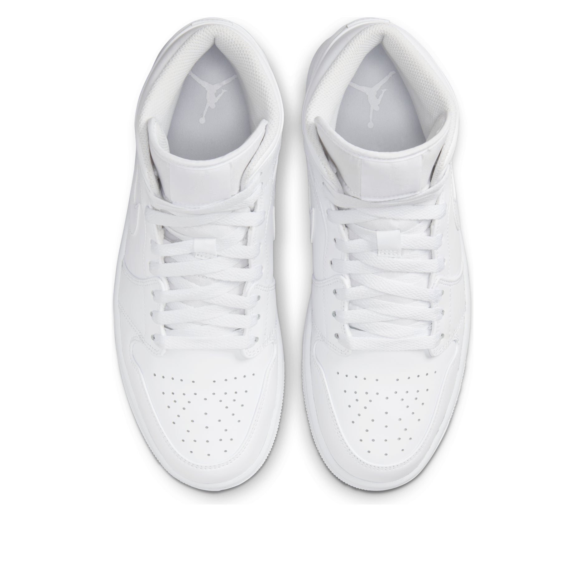 Air Jordan 1 Mid 'Triple White' 2022 554724-136
