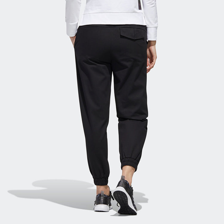 (WMNS) adidas STY WV NEW PT Sports Stylish Pants Black GF0117