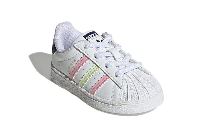 (TD) adidas originals Superstar 'White Lime Pink' GY3332