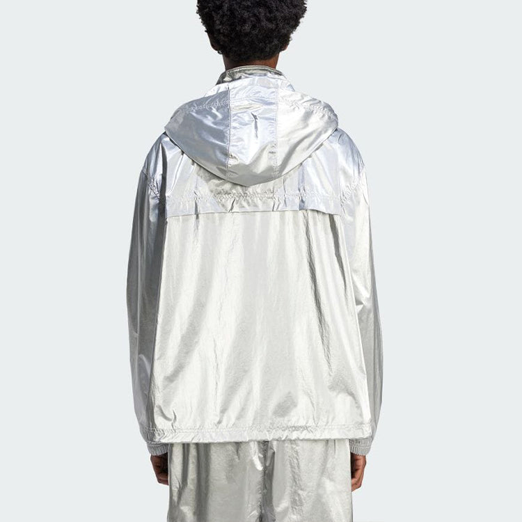 adidas x Wales Bonner Silver Anorak Jacket 'Silver' IB3254