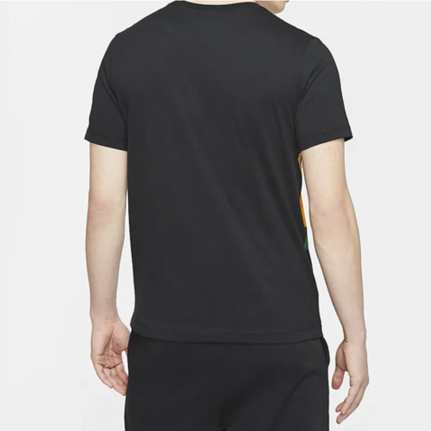 Air Jordan AS SS CTN JM Ccs HBR Crew Printed Short Sleeve TEE Men Black CT6752-011