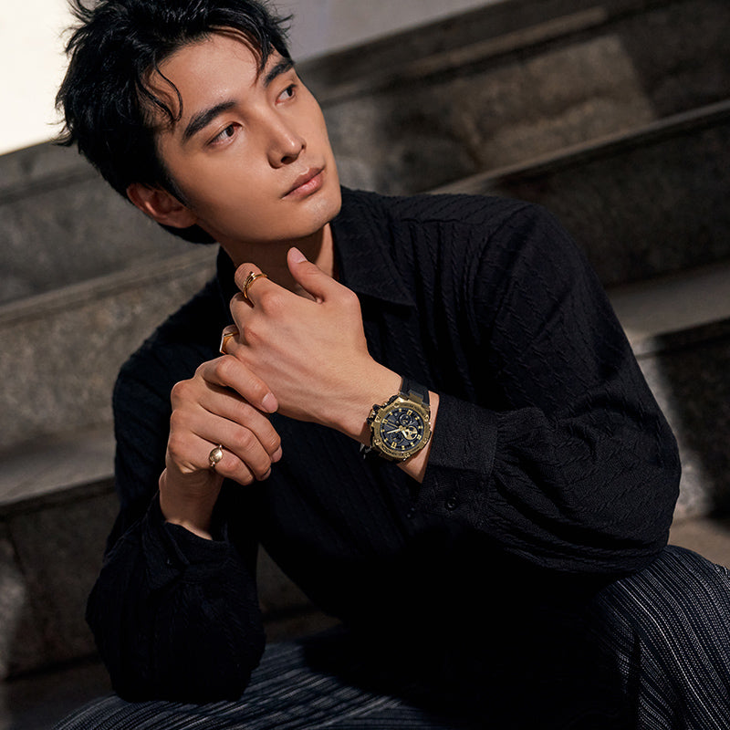 CASIO G-Shock G-Steel 'Black Gold' GST-B100GB-1A9PFT