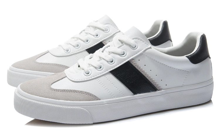Li-Ning Vulc Lite Low 'White Black' AGCR339-2