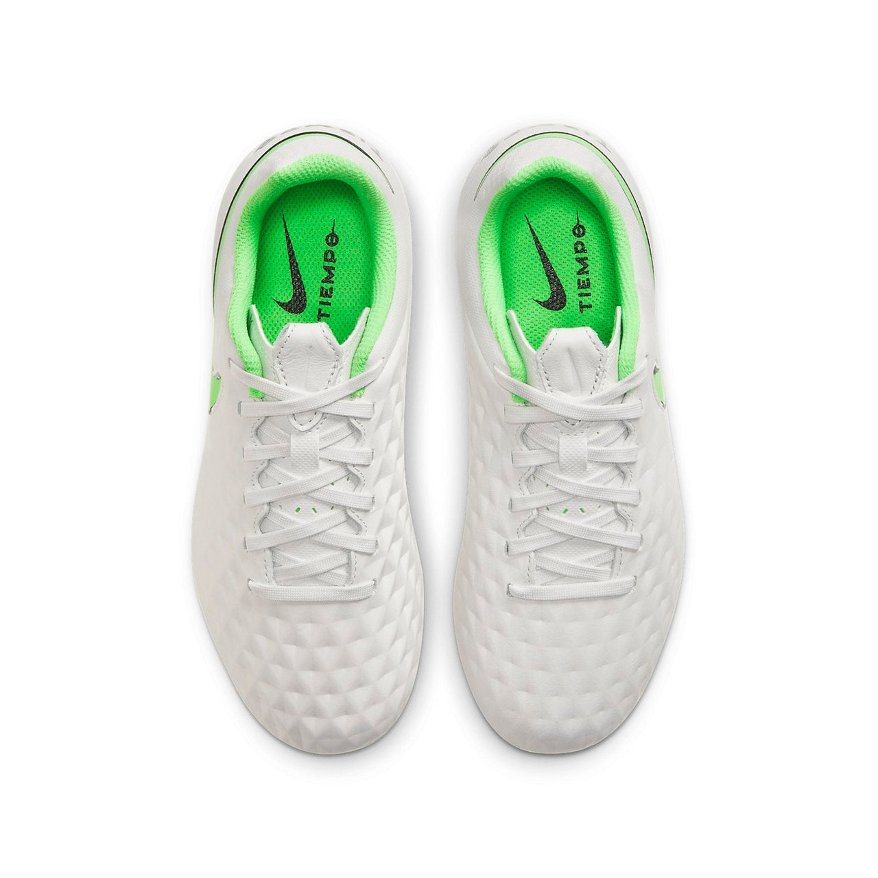 (GS) Nike JR Tiempo Legend 8 Academy FGMG 'White Green' AT5732-030