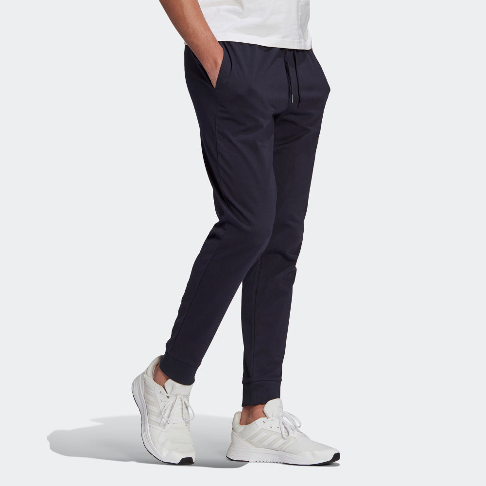 adidas MENS Slim Ankle Banded Pants Blue GK9259