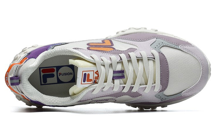 (WMNS) Fila Fusion Shoes 'White Purple Grey' T12W125209FGG