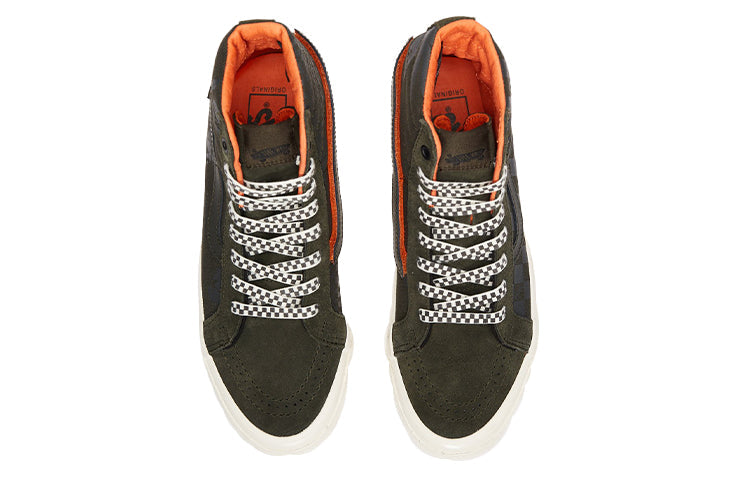 Vans Porter-Yoshida & Co. x OG SK8-Hi LX 'Forest Night Floral Checkerboard' VN0A4BVBWW6