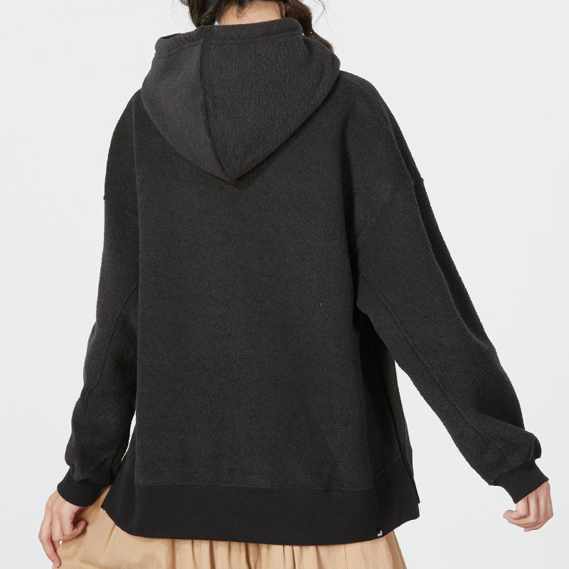 (WMNS) PUMA Winterized Hoodie 'Black' 672132-01