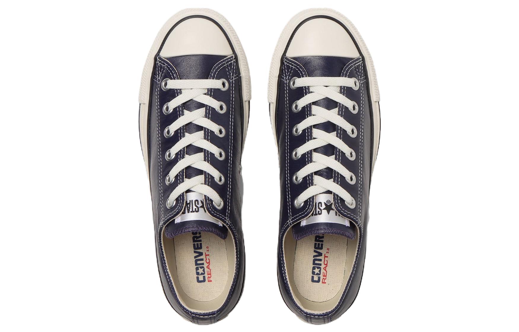 Converse Chuck Taylor All Star Olive Green Leather Ox 'Navy' 31308260