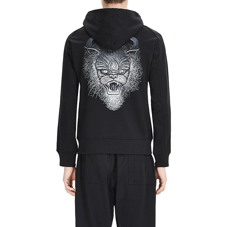 Y-3 Back Large animal Pattern Casual Unisex Black FP8925