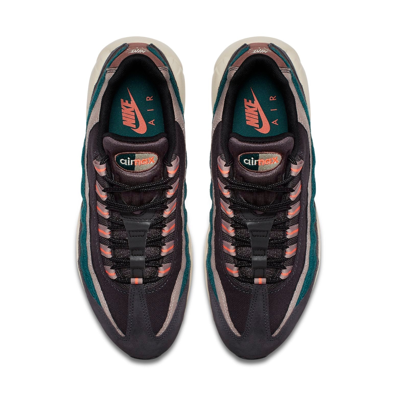 Nike Air Max 95 'Grey Rainforest Bright Mango' 538416-018