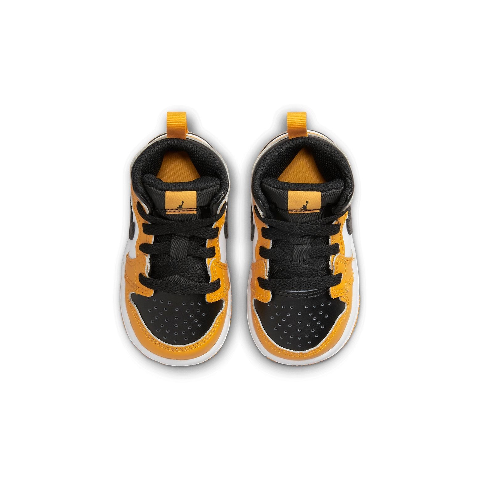(TD) Air Jordan 1 Mid 'Reverse Yellow Toe' 640735-701