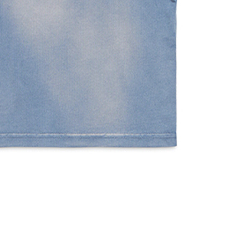 (GS) Balenciaga Back T-shirt 'Blue White' 681864TPVK14313
