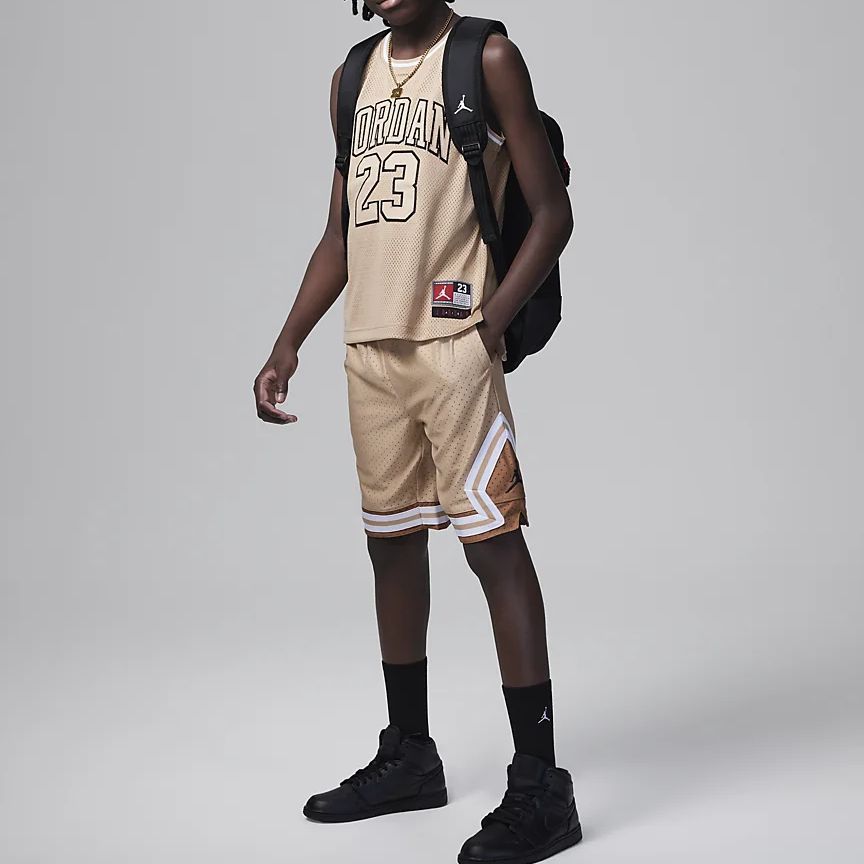 (GS) Air Jordan Sport Dri-FIT Pants 'Beige' DR8097-200
