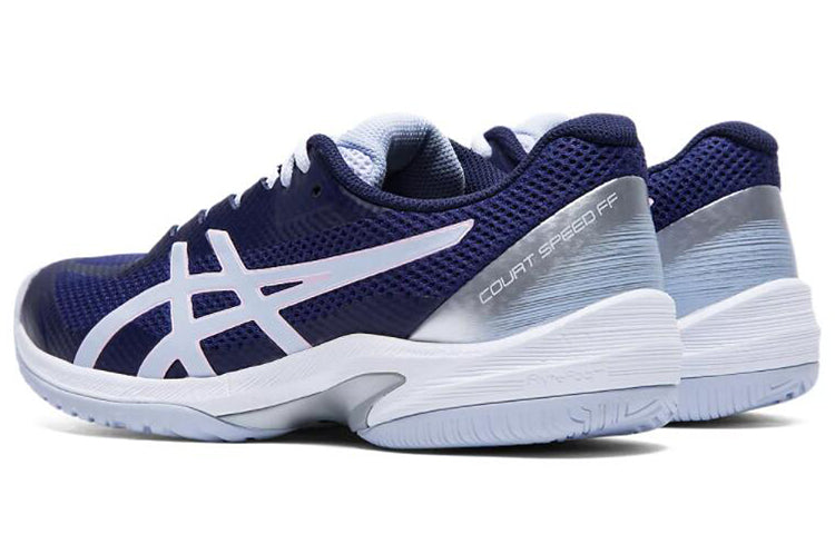 (WMNS) ASICS Court Speed FF 'Blue White' 1042A080-401