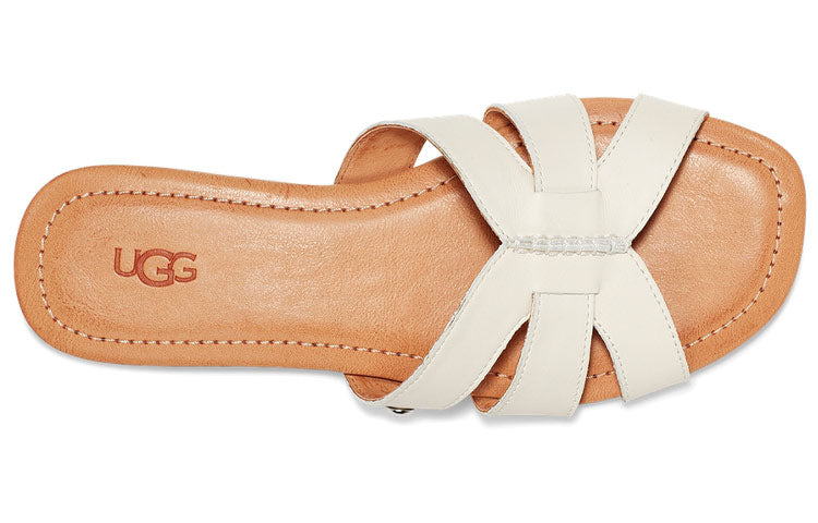 (WMNS) UGG Teague Beige Slippers 1120039-JLTH