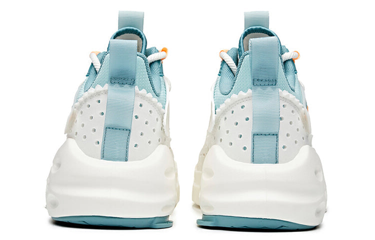 ANTA Bastard Keep Moving Skateboarding Shoes 'White Blue' 112128084-4