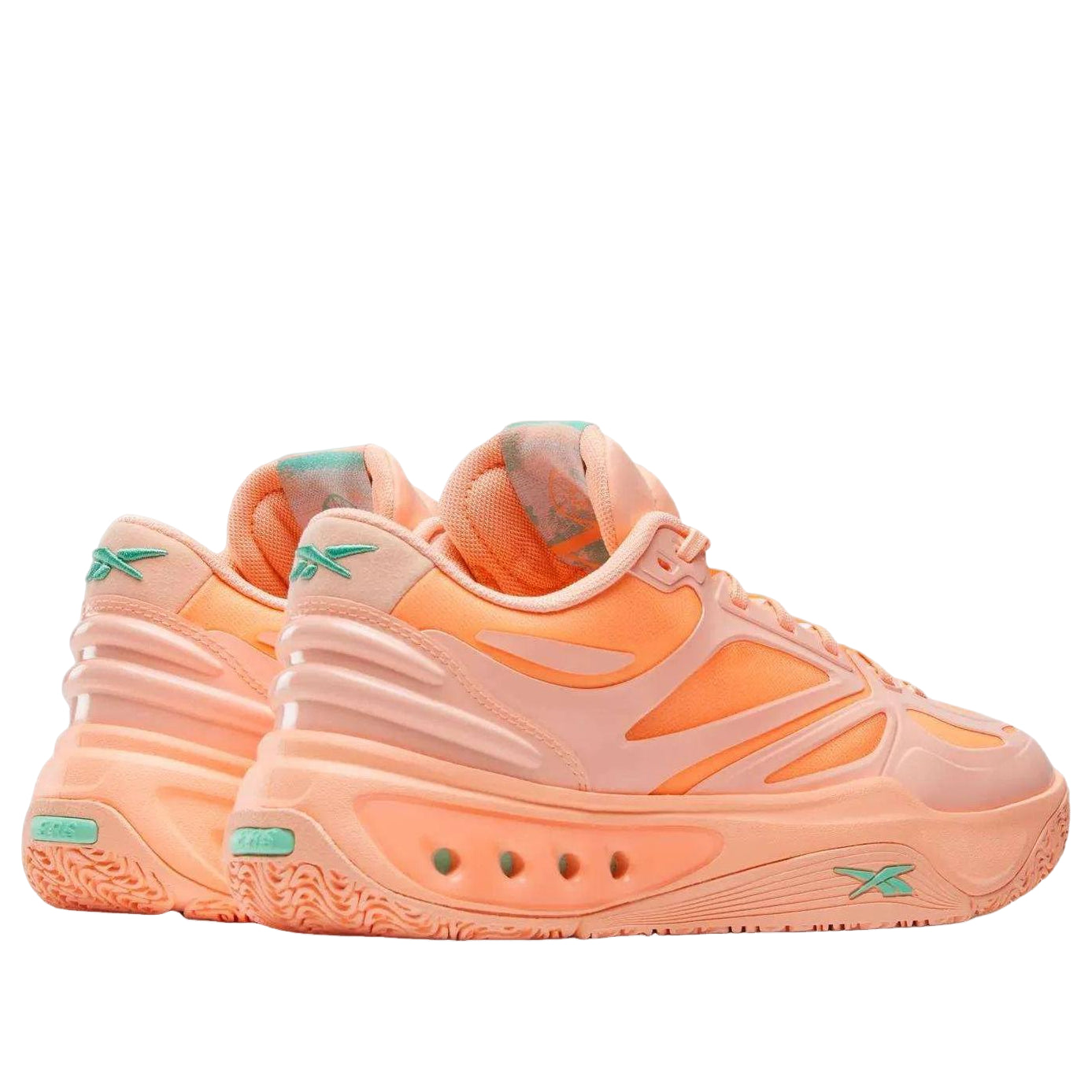 Reebok Engine A Basketball Shoes 'Future Peach Future Peach Atomic Aqua' 100245968