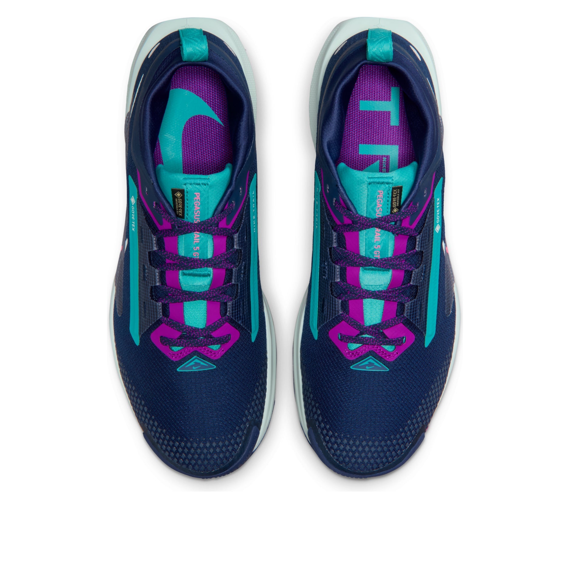 Nike Pegasus Trail 5 Gore-Tex 'Midnight Navy Blacier Blue Hyper Pink' FQ0908-403