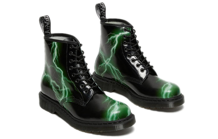 Dr. Martens Unisex 1460 Martin Boots Black/Green 27052001