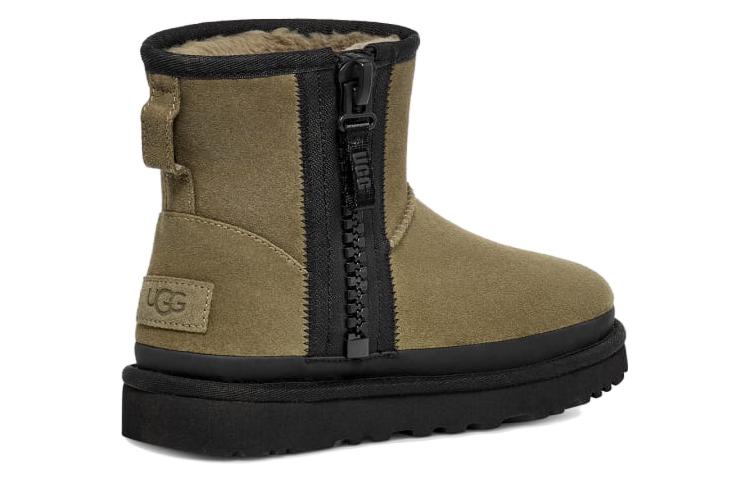 (WMNS) UGG Classic Mini Zipper Tape Logo 'Burnt Olive' 1144034-BTOL
