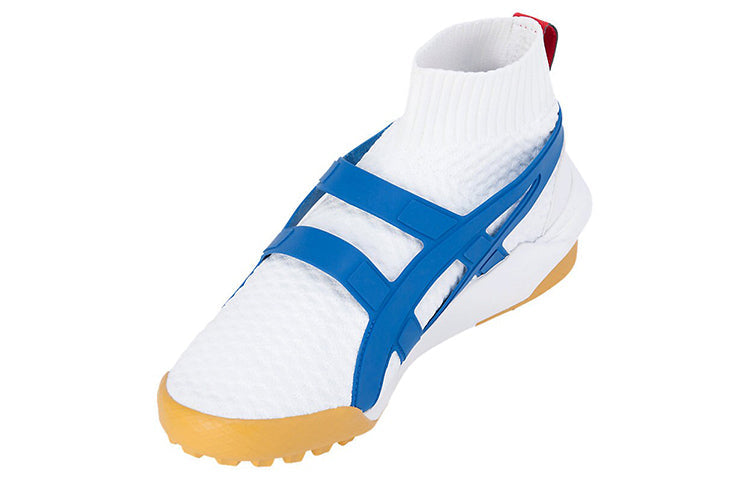 Onitsuka Tiger Knit Trainer White Blue 1183A418-100