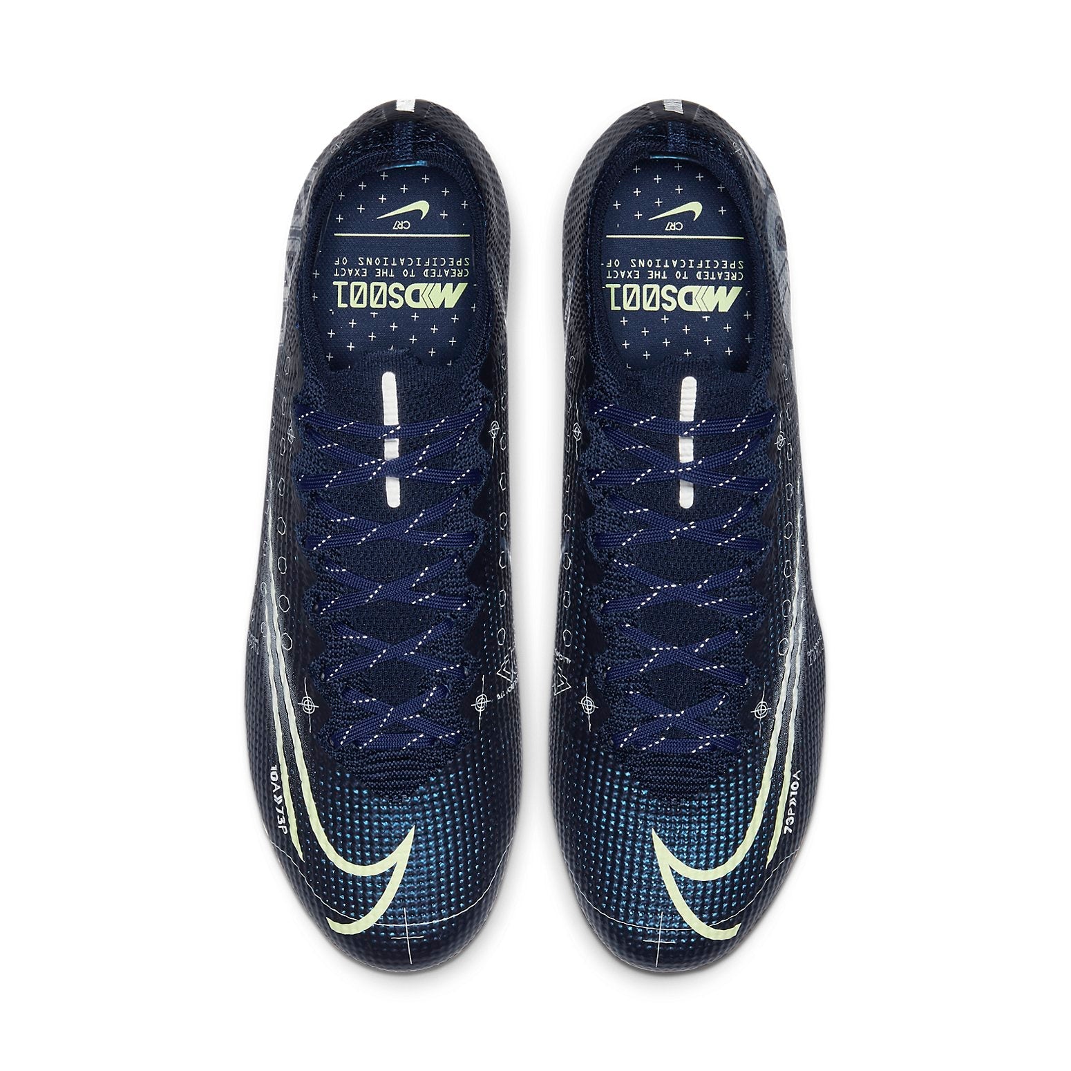 Nike Mercurial Vapor 13 Elite MDS FG 'Blue Void Barely Volt' CJ1295-401