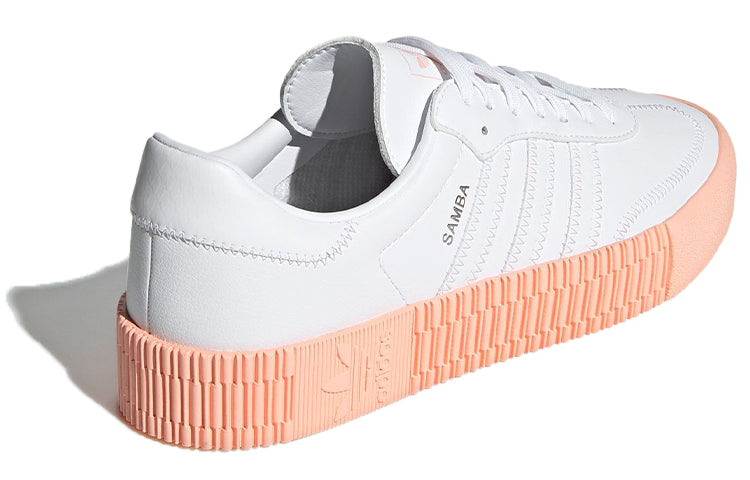 (WMNS) adidas Sambarose 'White Orange' GZ8615