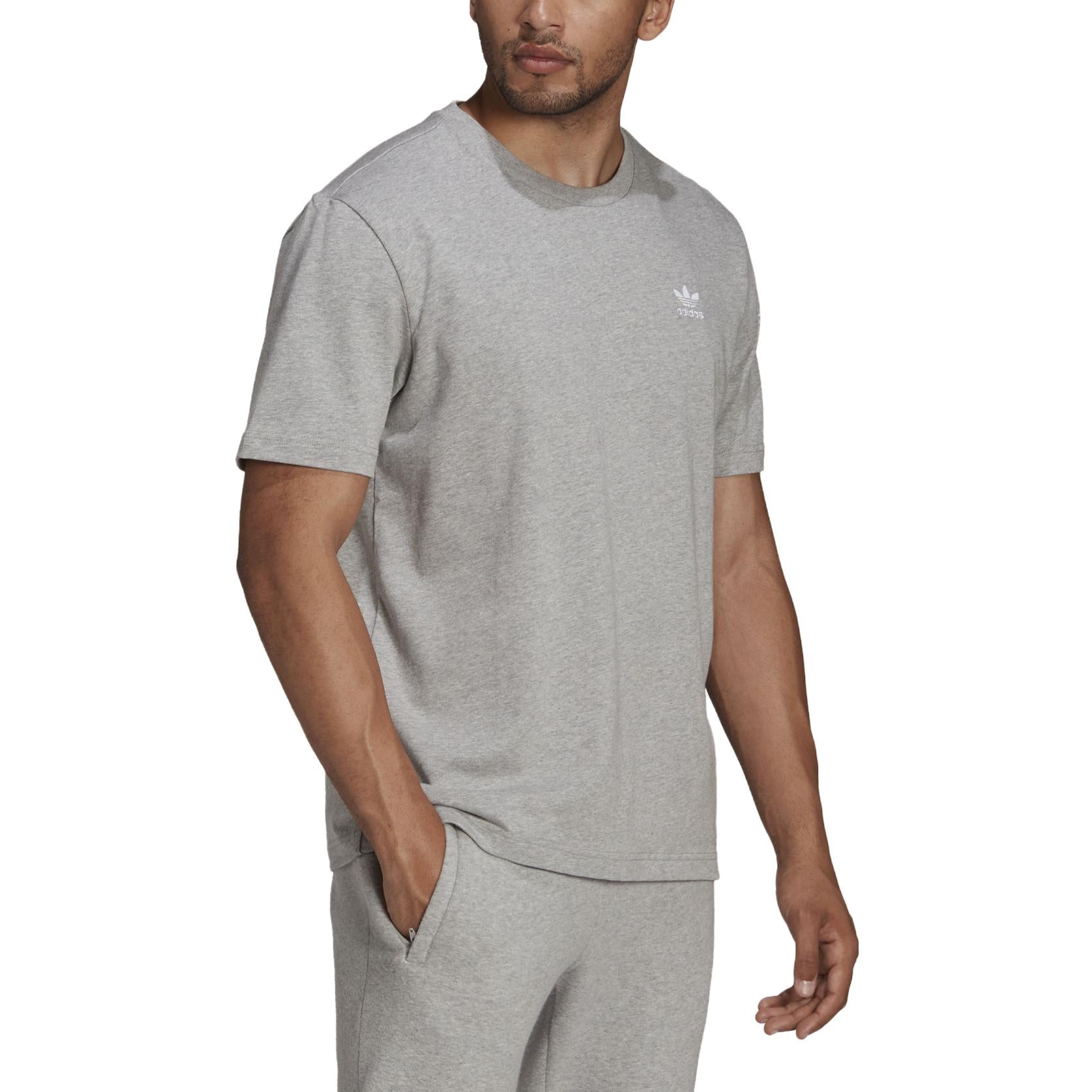 Adicolor Classics Back and Front Trefoil Boxy Tee 'Grey' HF1982