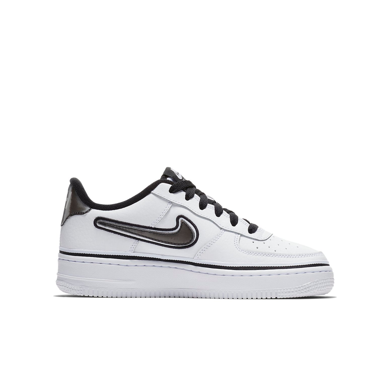 (GS) Nike Air Force 1 LV8 Sport 'White Black' AR0734-100