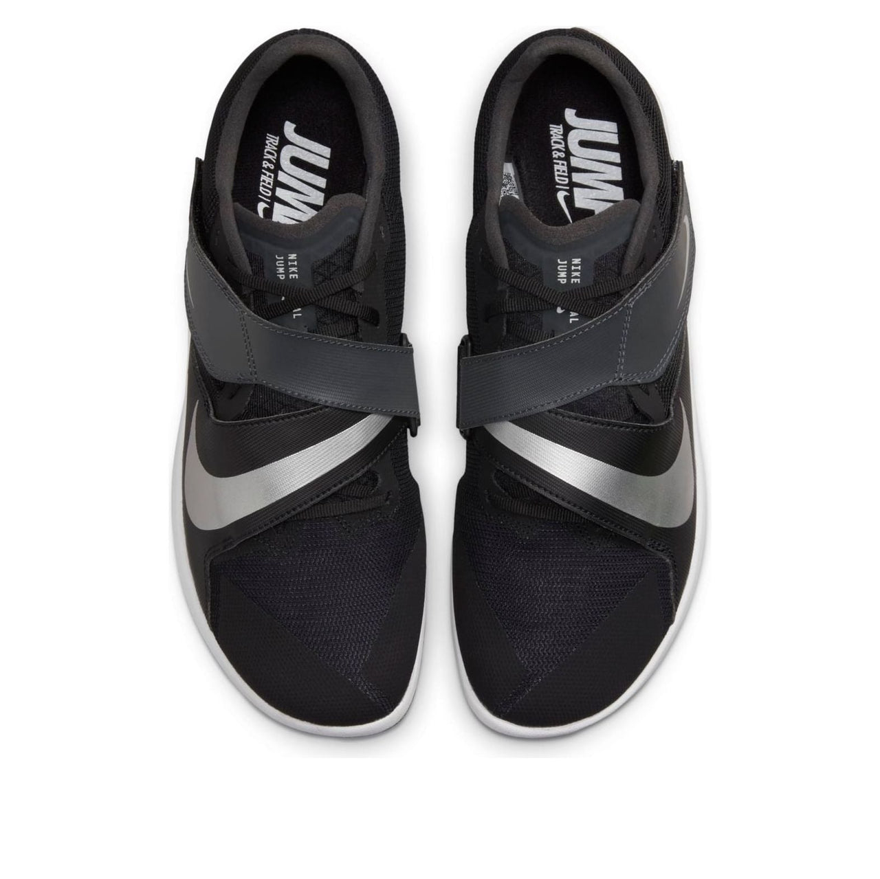 Nike Air Zoom Rival Jump Spikes 'Black Metallic Silver' DR2756-001