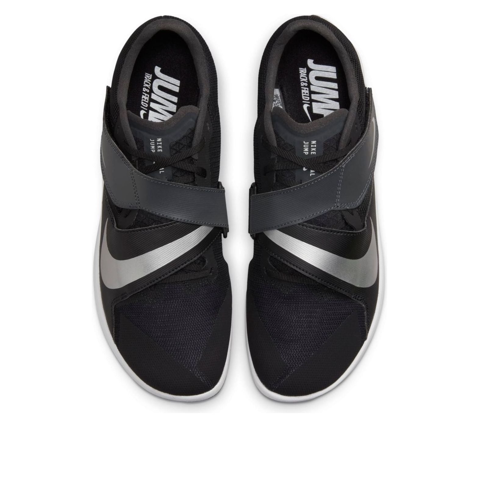 Nike Air Zoom Rival Jump Spikes 'Black Metallic Silver' DR2756-001