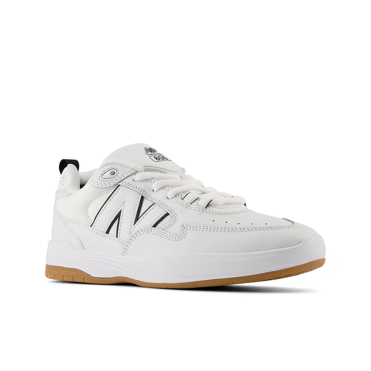 New Balance Numeric T808 x Tiago Lemos 'White Black Gum' NM808TNB