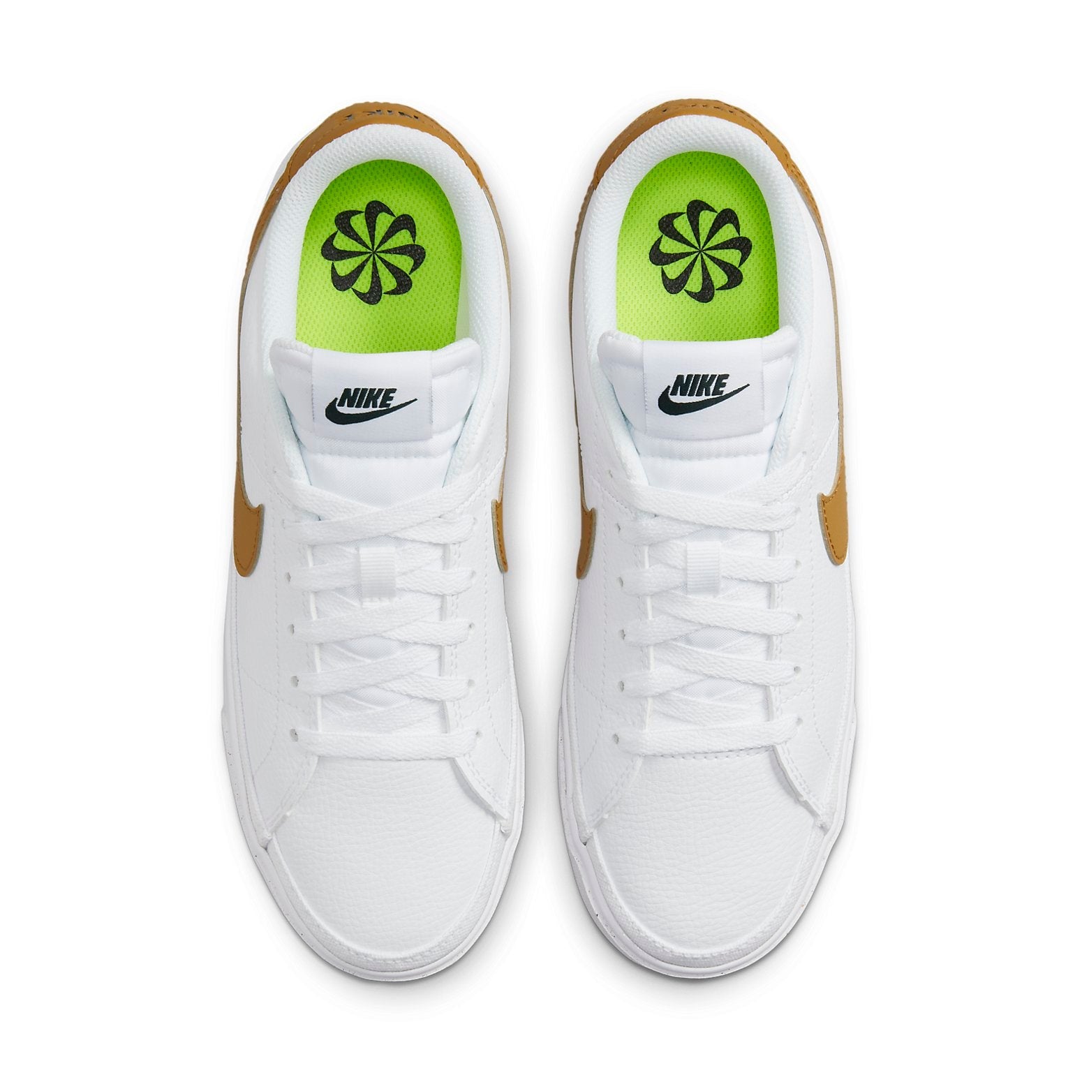 (WMNS) Nike Court Legacy Next Nature 'White Gold Suede' DH3161-105